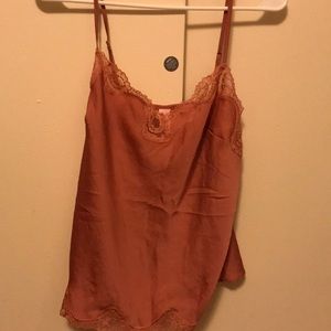 Satin & Lace Cami & Short Set